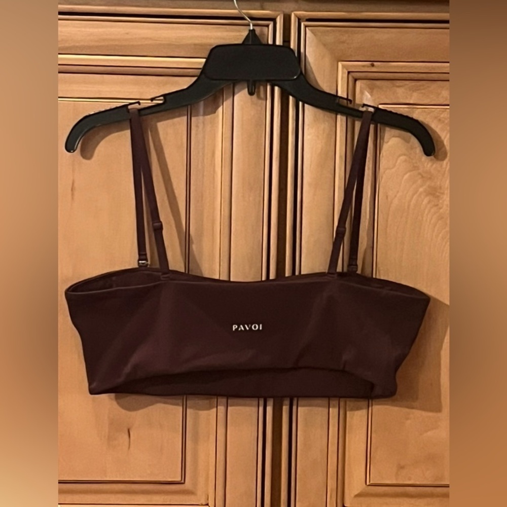 New Pavoi Active Convertible Bandeau Sports Bra - Picture 11 of 12